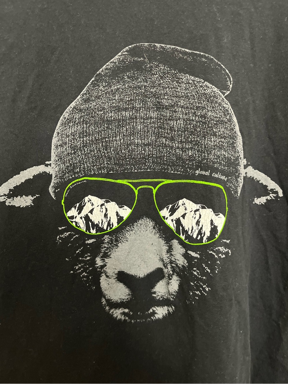 Global Culture Sheep Shades Men's Tee in size M